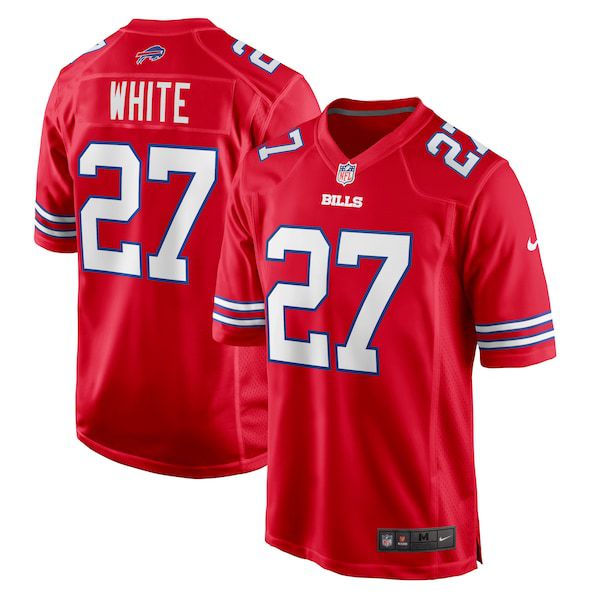 Men Buffalo Bills #27 Tre Davious White Nike Red Game Player NFL Jersey